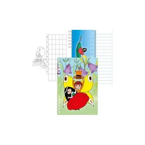 Maková panenka - Zápisník A6 s vazbou TW