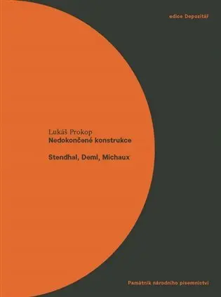 Nedokončené konstrukce. Stendhal, Deml, Michaux - Lukáš Prokop