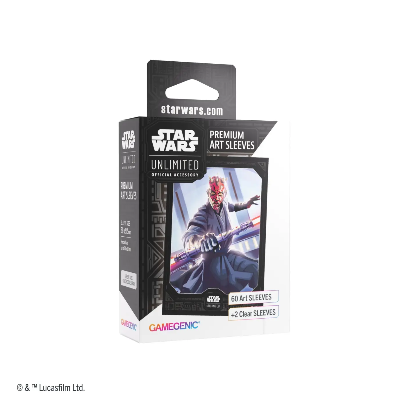 Star Wars: Unlimited Obaly na karty - Darth Maul (60 ks)