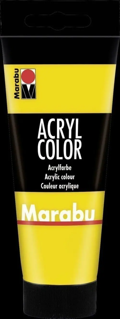 Marabu Acryl Color akrylová barva - žlutá 100 ml