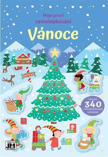 Jiri Models Moje první samolepkování Vánoce