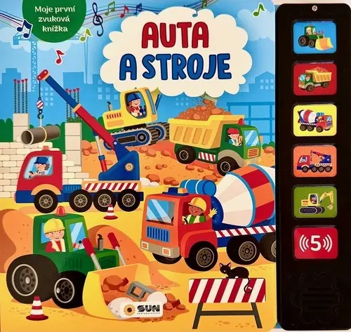 Auta a Stroje - Moje první zvuková knížka