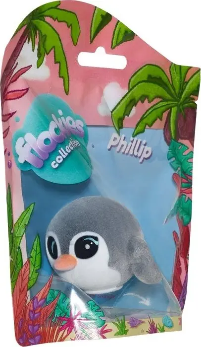 Flockies Tučňák Phillip - sběratelská figurka 5 cm - TM Toys