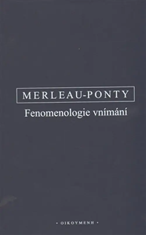 Fenomenologie vnímání