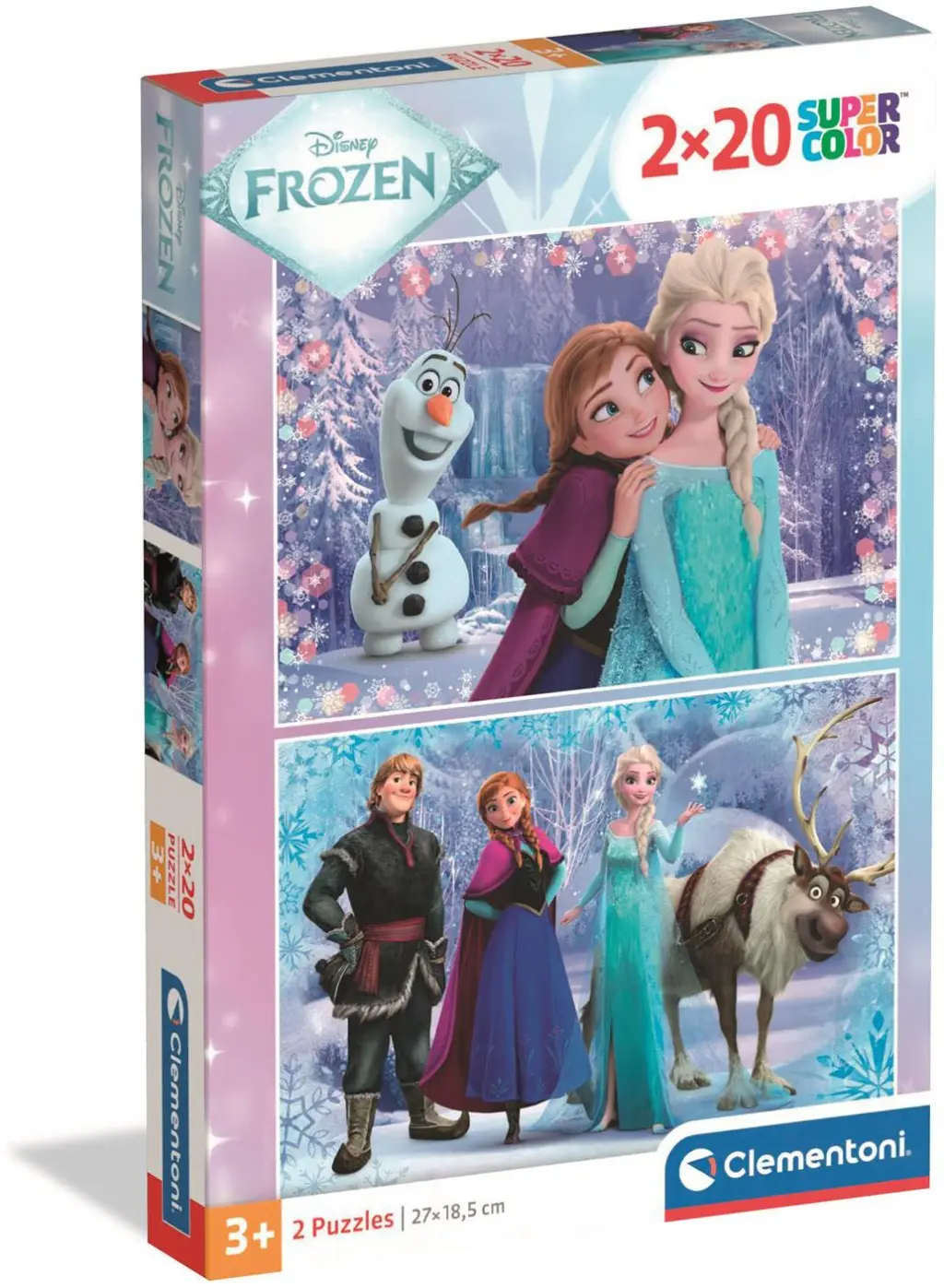 Puzzle Ledové Království 2x20 dílků - Comansi