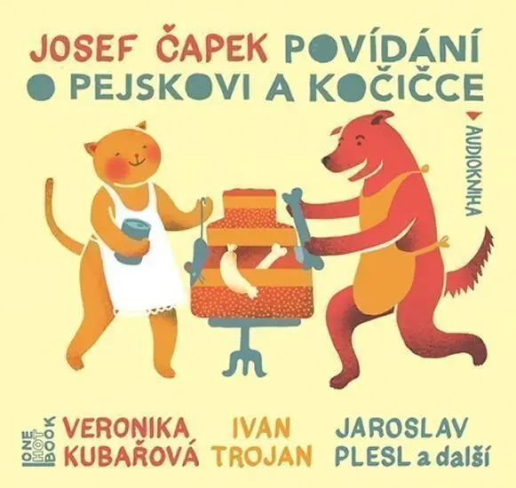 CD Povídání o pejskovi a kočičce (audiokniha) - Josef Čapek