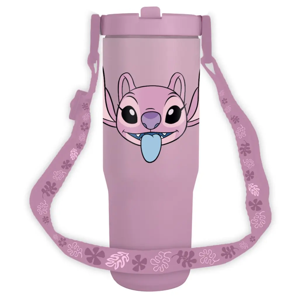 Lilo & Stitch Cestovní hrnek s uchem Angel 880 ml - Pyramid