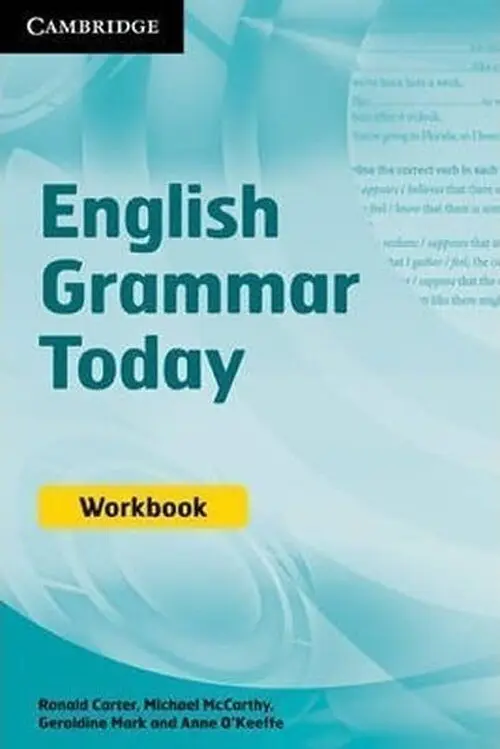 English Grammar Today: Workbook - OUT OF PRINT - Michael McCarthy