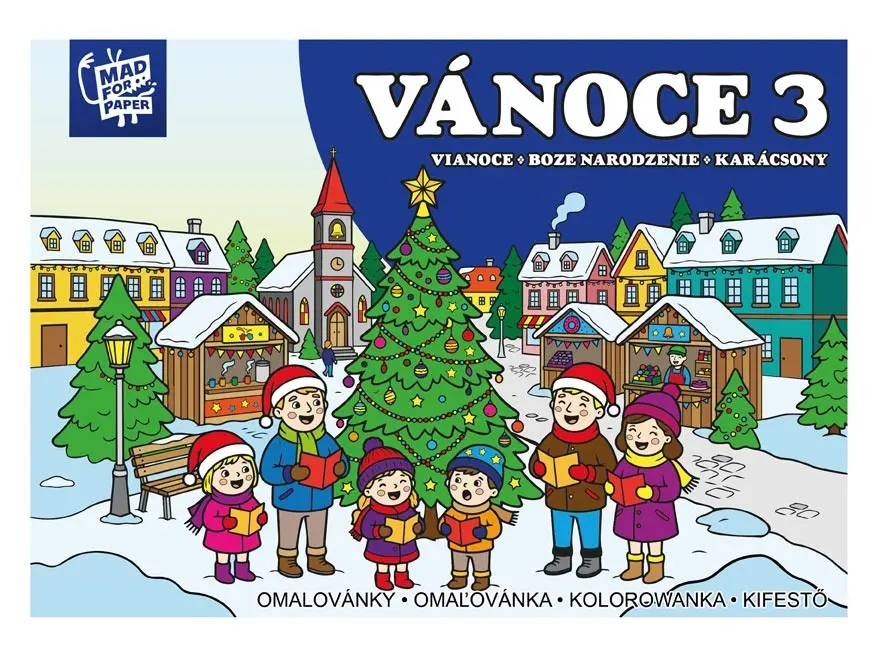 omalovánky Vánoce 3