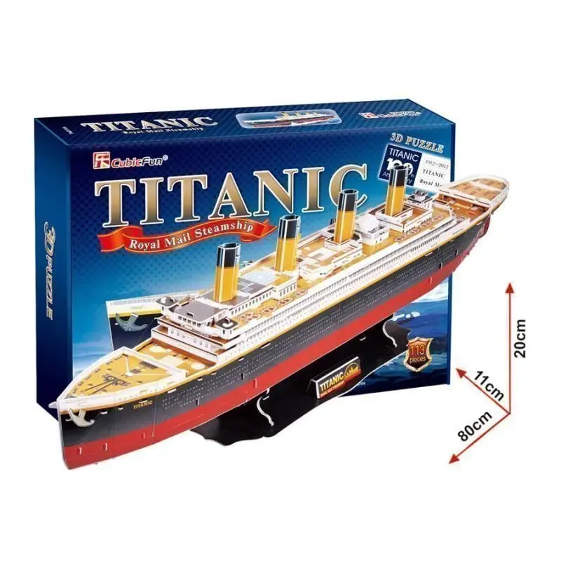 Puzzle 3D Titanic – 113 dílků