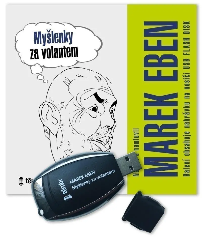 CD Myšlenky za volantem - flash disk (audiokniha) - Marek Eben