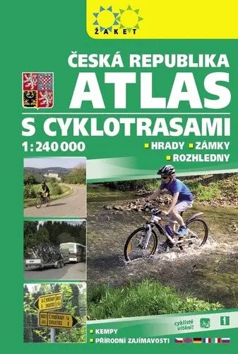 Atlas ČR s cyklotrasami 1:240 000 (2023)