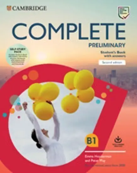 Complete Preliminary Self Study Pack: SB w Answers w Online Practice and WB w Answers w Audio Download and Class Audio - Emma Heyderman, Peter May