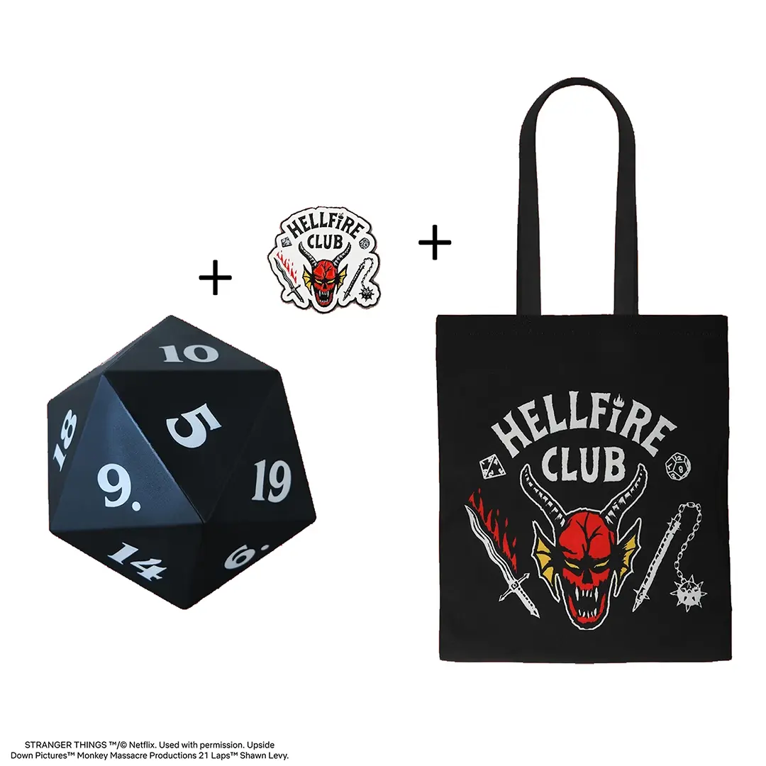 Set předmětů Hellfire Club - Stranger Things