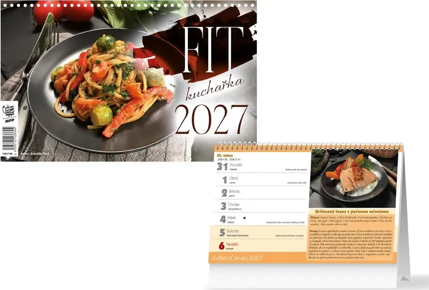 FIT kuchářka 2027 - stolní kalendář