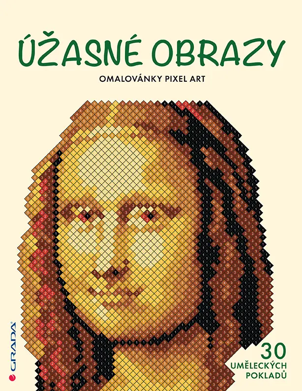 Omalovánky Pixel Art - Úžasné obrazy - Lauren Farnsworth