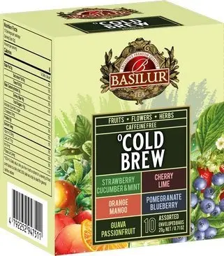 BASILUR Cold Brew Assorted přebal 10x2g