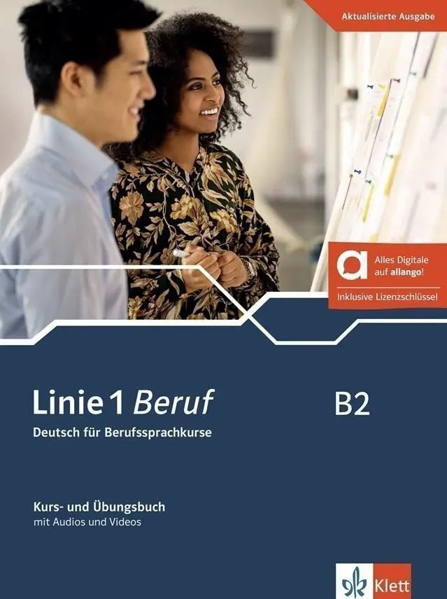 Linie 1 Beruf B2 – Hybride Ausgabe – Kurs./Übungsbuch + MP3/Video allango.net + Lizenz (24 - Susan Kaufmann