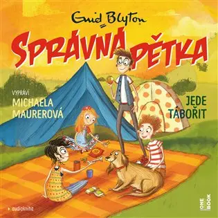 CD Správná pětka jede tábořit (Čte Michaela Maurerová) (audiokniha) - Enid Blytonová