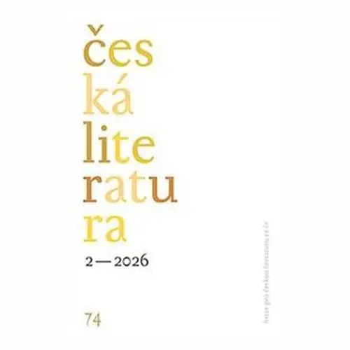 Česká literatura 2/2026
