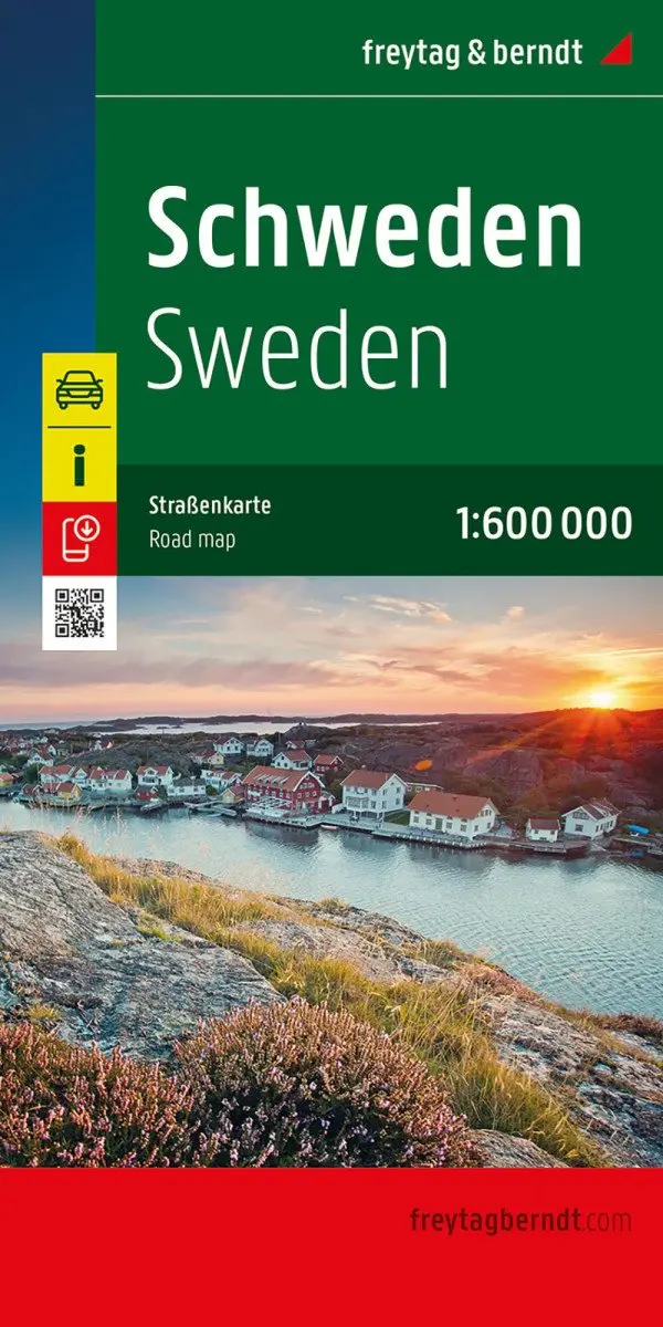 Švédsko 1:600 000 / automapa