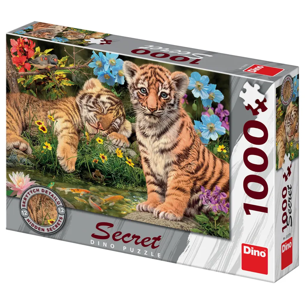 Puzzle Tygříci 1000 dílků - Deltim
