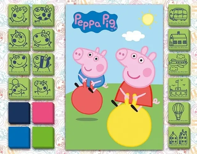 JIRI MODELS Zábavné razítkování Peppa