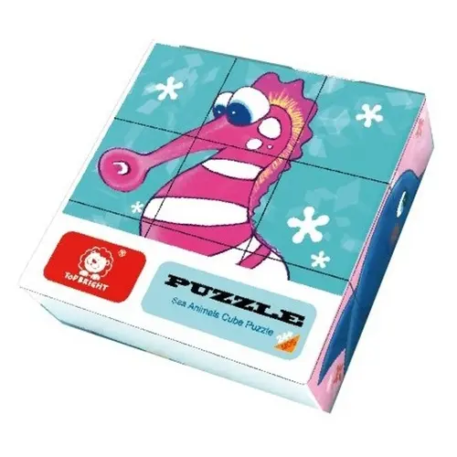 Obrázkové kostky: Mořská zvířata - puzzle z kategorie Maxi dieliky