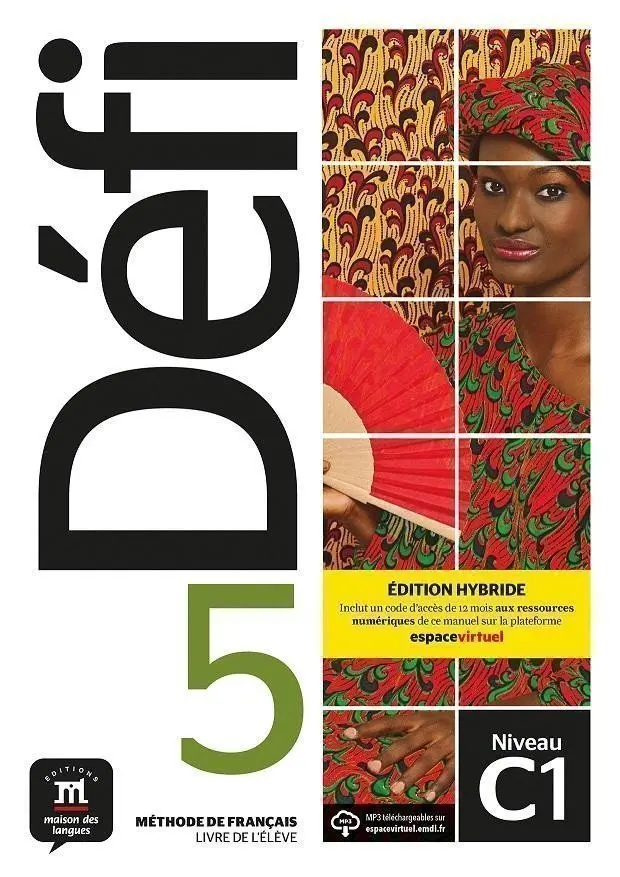 Défi 5 (C1) - Édition hybride Livre de l´éleve + Espacevirtuel (12 mois) - Pascal Biras