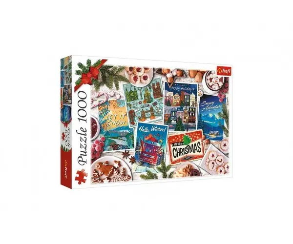 Trefl Puzzle Vzpomínky na zimu 1000 dílků