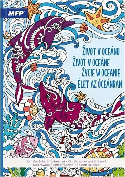 Omalovánky antistresové Život v oceánu