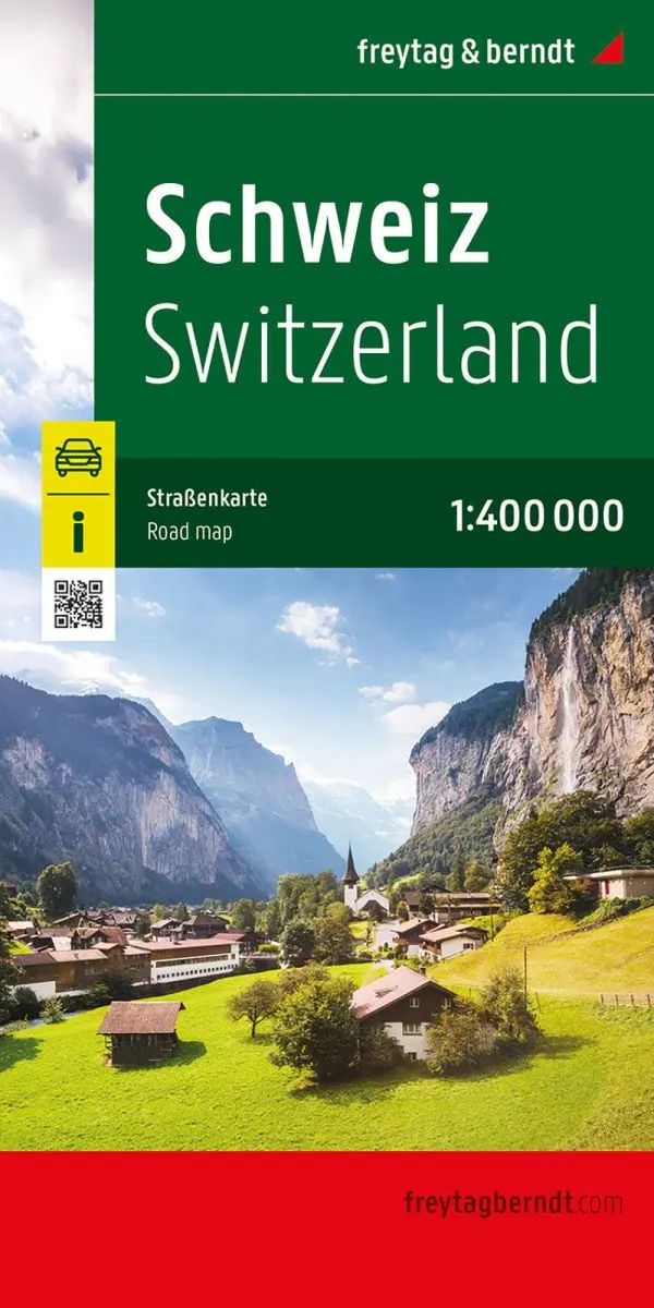 Švýcarsko 1:400 000 / automapa