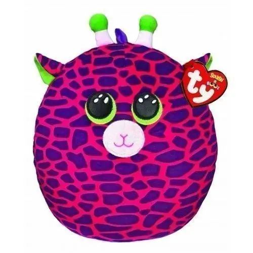 TY Squishy Beanies GILBERT 22 cm - růžová žirafa