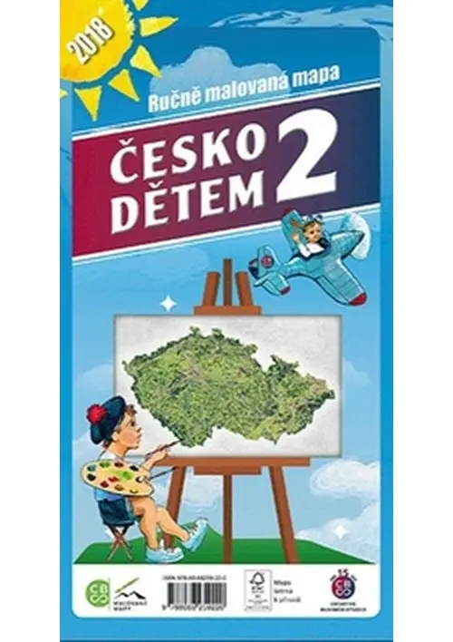 Česko dětem 2 - Ručně malovaná mapa