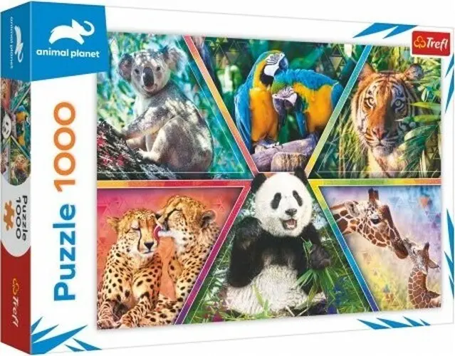 Trefl Puzzle Animal Planet: Království zvířat/1000 dílků