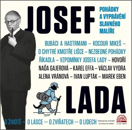 Josef Lada - Pohádky a vyprávění slavného malíře - 2 CDmp3 (audiokniha) - Josef Lada