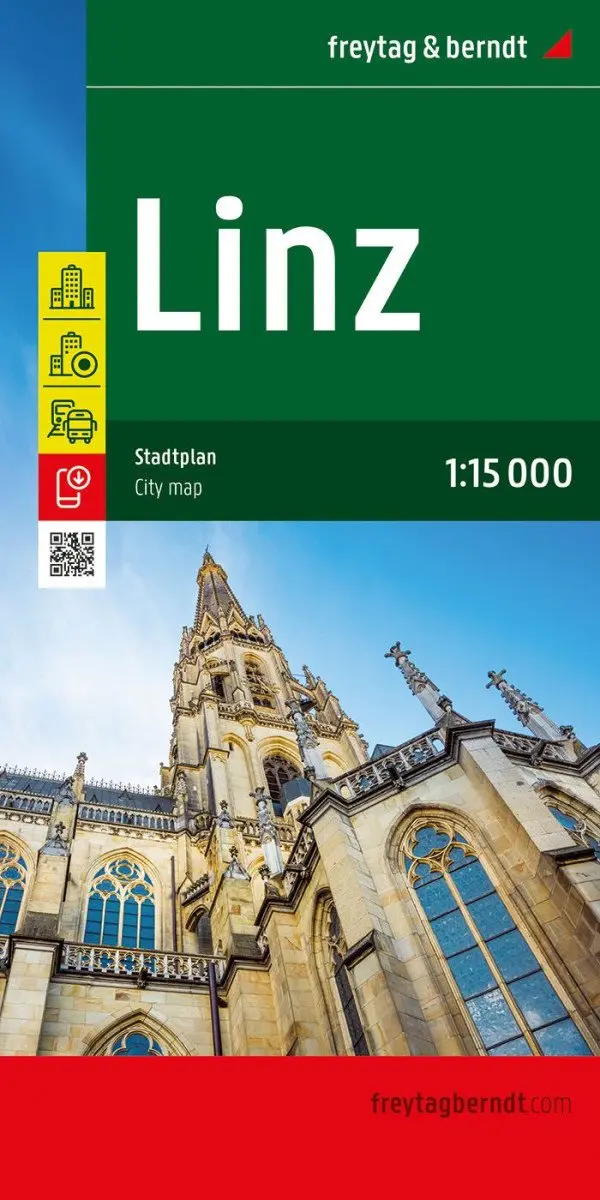 Linz 1:15 000 / mapa města
