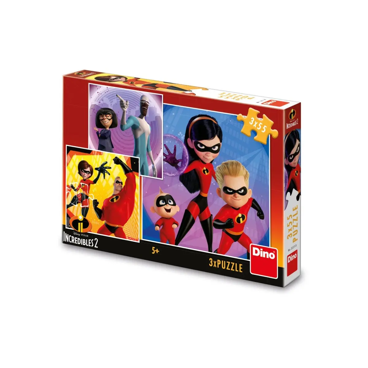 Úžasňákovi 2: puzzle 3x55 dílků - Cosing Tega