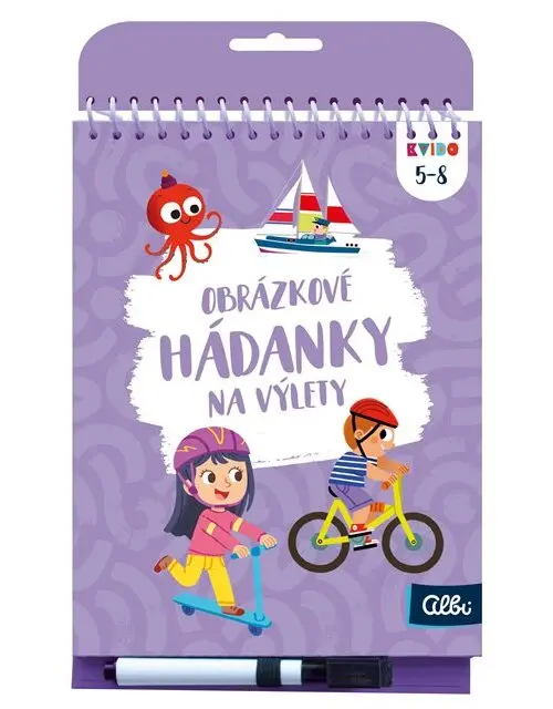 Albi Kvído - Obrázkové hádanky: Na výlety