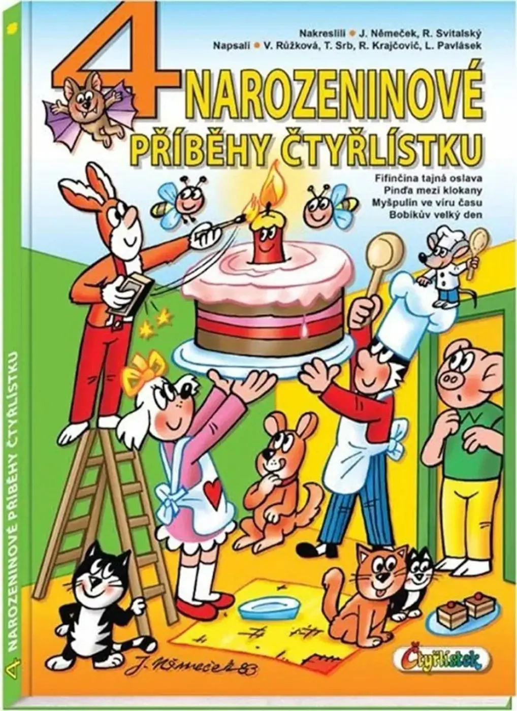 4 narozeninové příběhy Čtyřlístku - Tomáš Srb