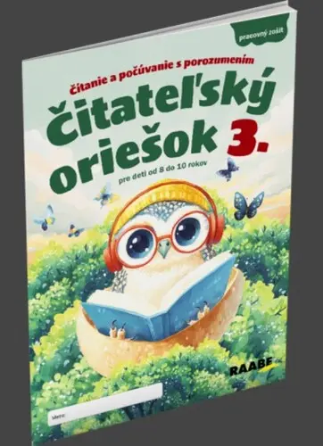Čitateľský oriešok pre deti od 8 do10 rokov (, 2025)