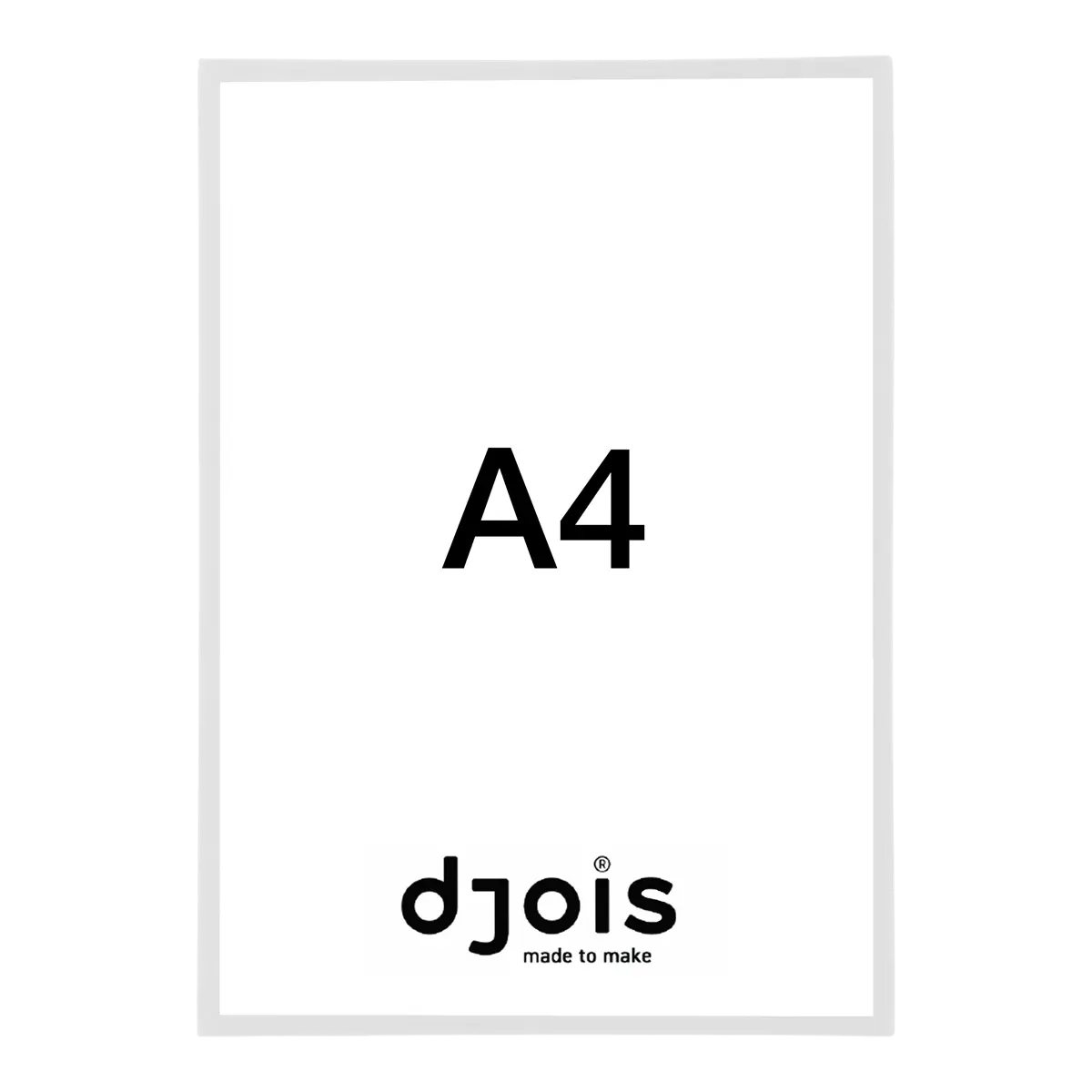 djois magnetický rámeček - Display Frame, A4, bílý, 1 ks