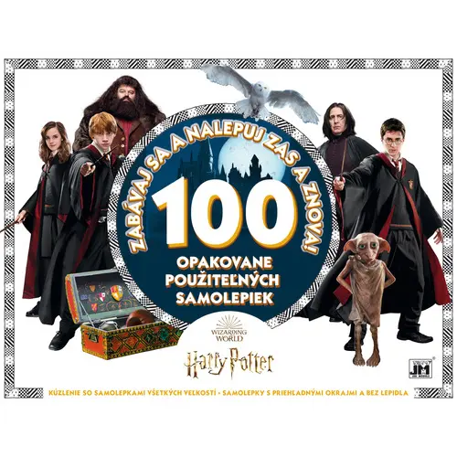 Zabávaj sa a nalepuj Harry Potter