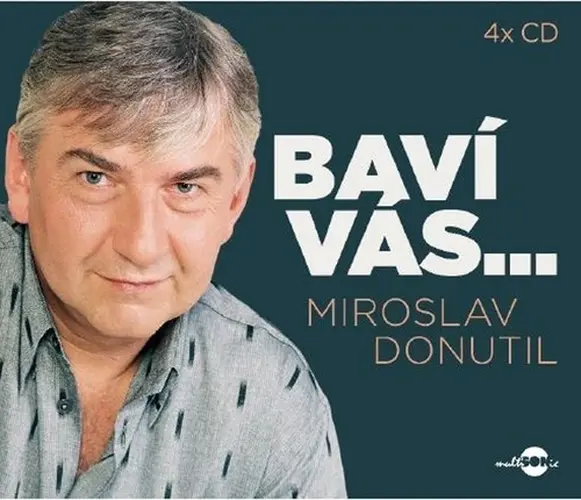 Baví vás Miroslav Donutil - kolekce na 4 (audiokniha) - Miroslav Donutil