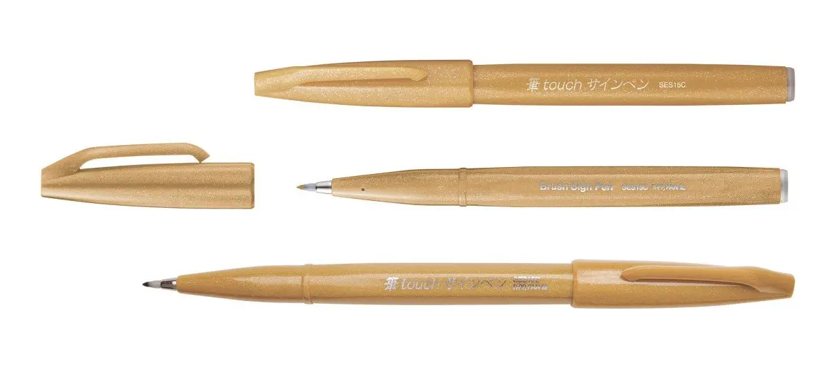 PENTEL TOUCH - OKROVÝ