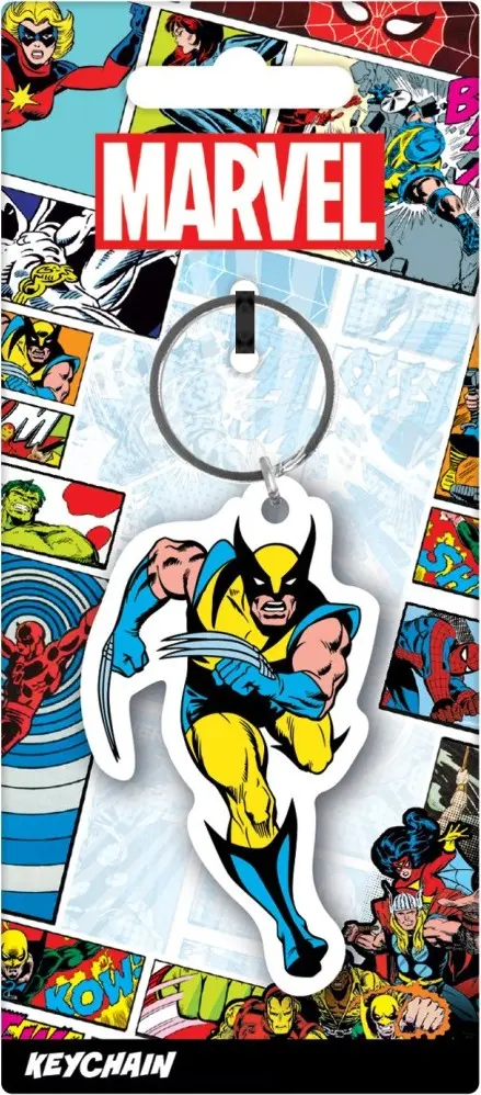 Marvel gumová klíčenka – Wolverine (X-MEN)