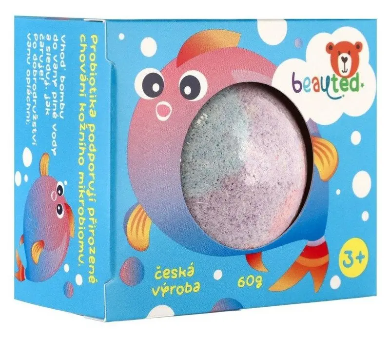 Teddies beauted - Barevné krystaly do koupele s probiotiky - v uzavíratelném sáčku