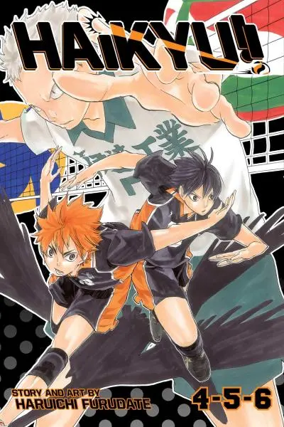 Haikyu!! (3-in-1 Edition), Vol. 2: Includes vols. 4, 5 & 6 (Includes vols. 4, 5 & 6) - Haruichi Furudate