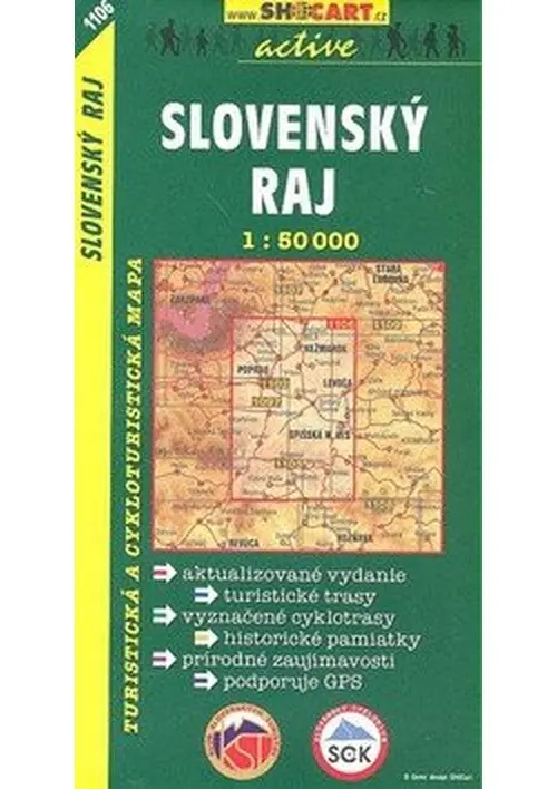 SC 1106 Slovenský raj 1:50 000