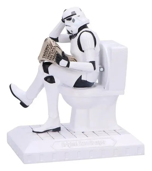 Stormtrooper na záchodě - Star Wars